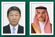 المملكة: هاتفيًا.. وزير الخارجية يبحث مستجدات الأوضاع مع نظيره الياباني